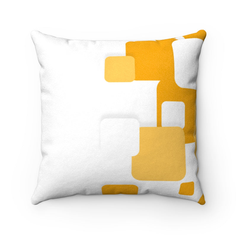 Faux Suede Square Pillow Case