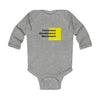 Infant Long Sleeve Bodysuit